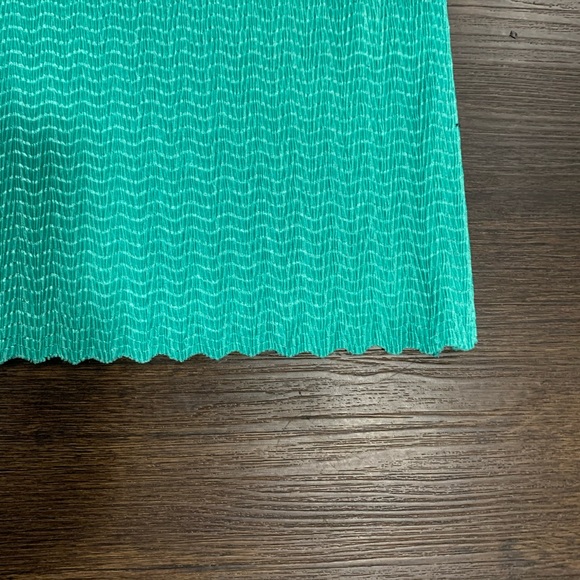 Allison Daley Green Short Sleeve Blouse size 2X - Picture 10 of 11